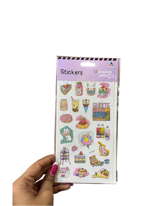 JOURNAL - GLITTER STICKER (D)