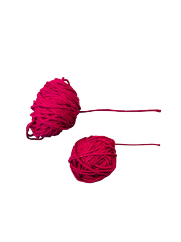 MACRAME- DARK PINK THREAD