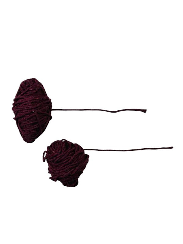 MACRAME- MAROON THREAD