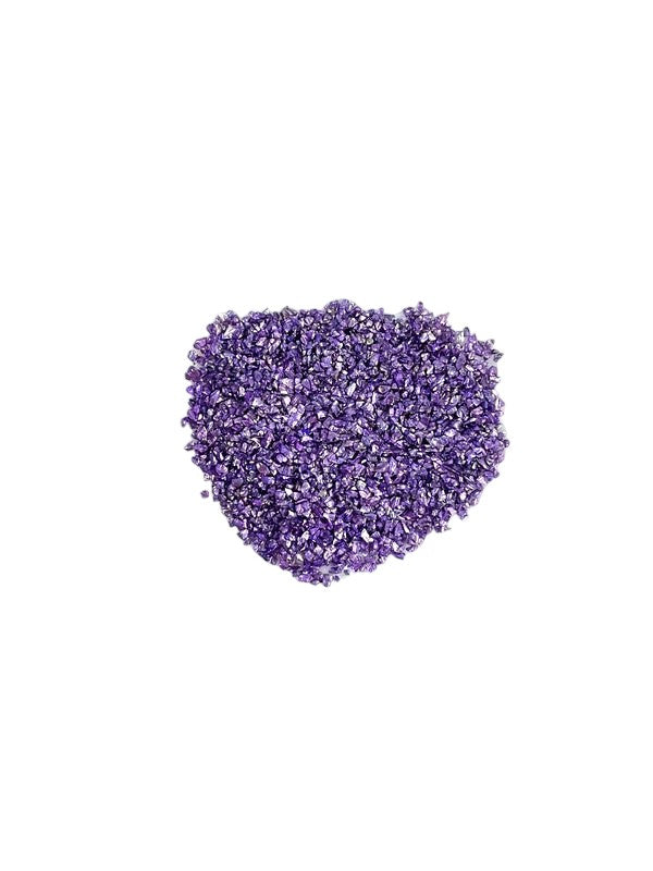 GLASS GRANULES PURPLE