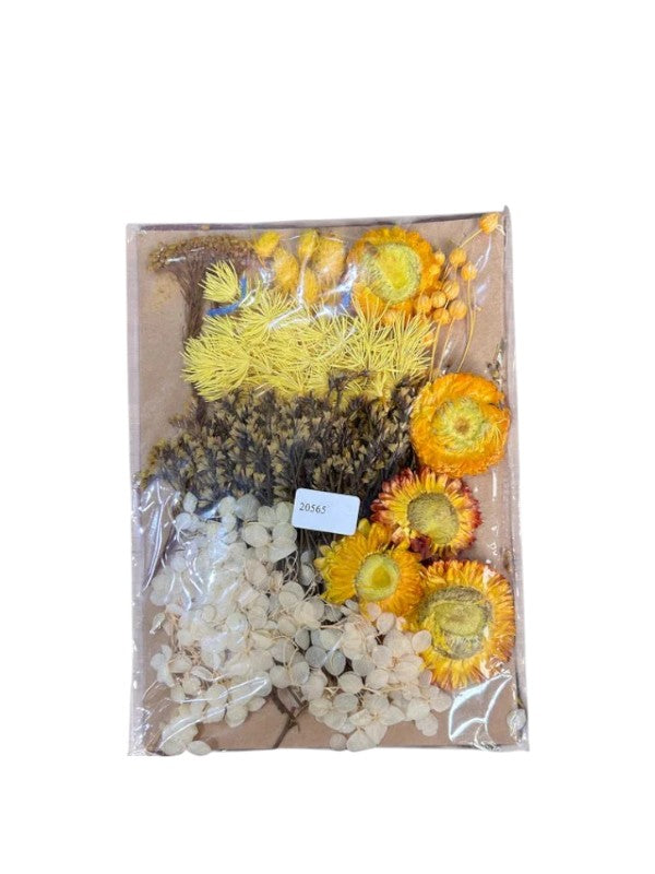 DRY FLOWER PACKET (YELLOW) (A)