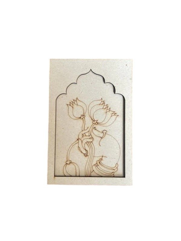 PRE MARKED MDF - LOTUS (JHAROKHA)