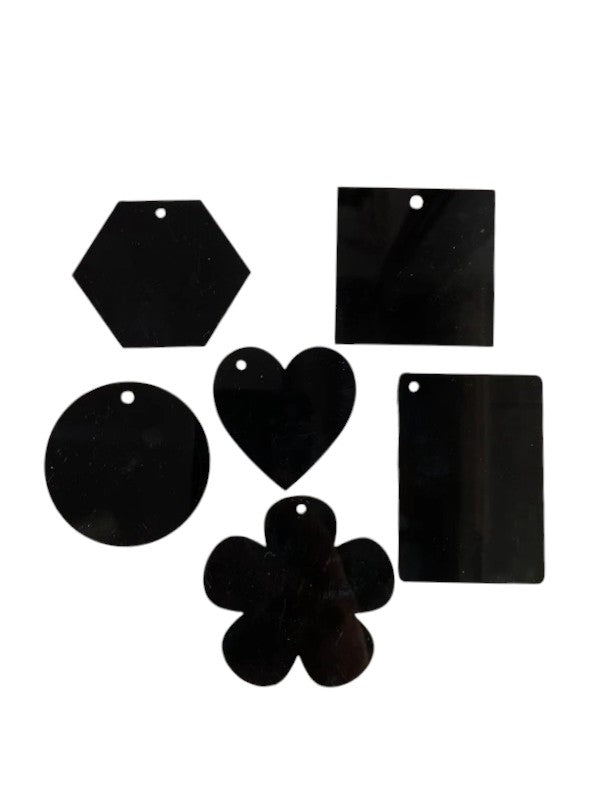 Mix Black Keychain