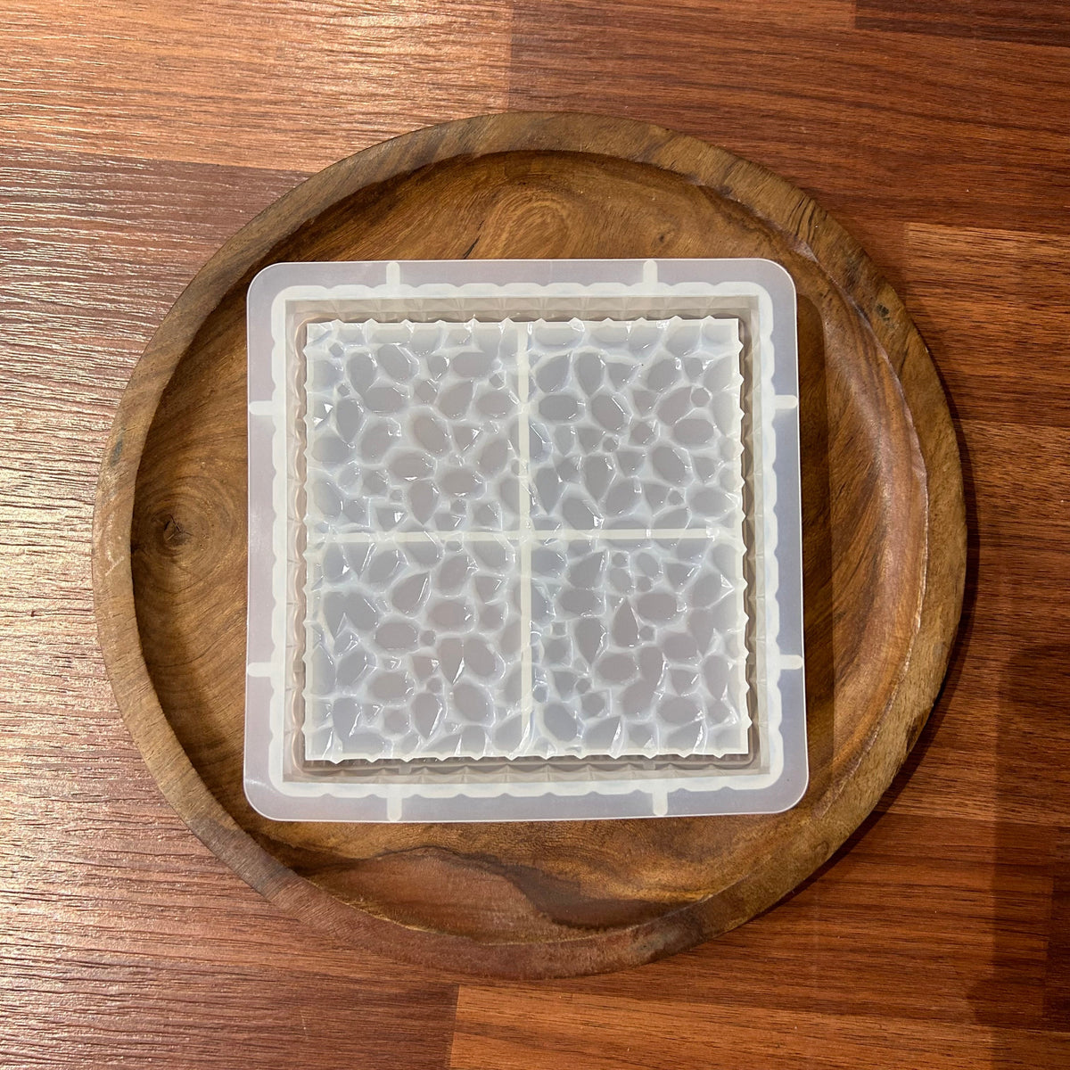 SQUARE DRUZZY PLATE MOULD